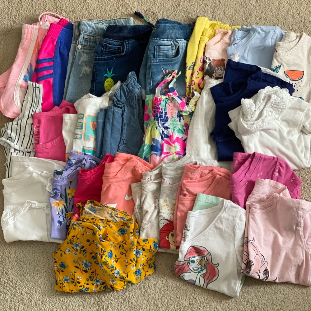 Girls 4T Spring Summer Lot